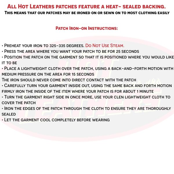 Hot Leathers PPL9159 Fight Crime Shoot First 4  x 2  Patch For Discount - Image 2